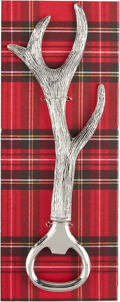 Mud Pie Deer Antler Bottle Opener; Approx 7" | Amazon (US)
