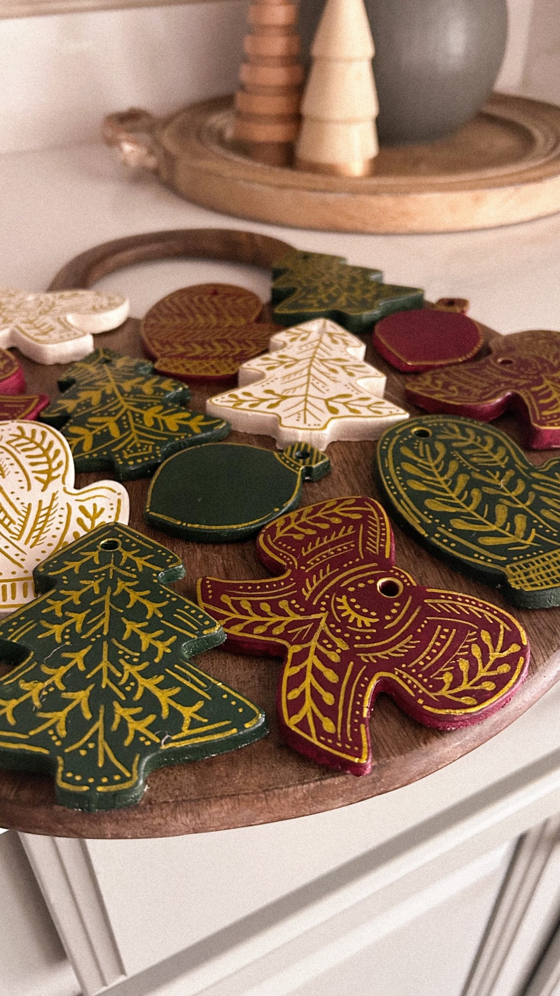 EASY AIR DRY CLAY ORNAMENTS !!!

#LTKHome #LTKHoliday #LTKSeasonal