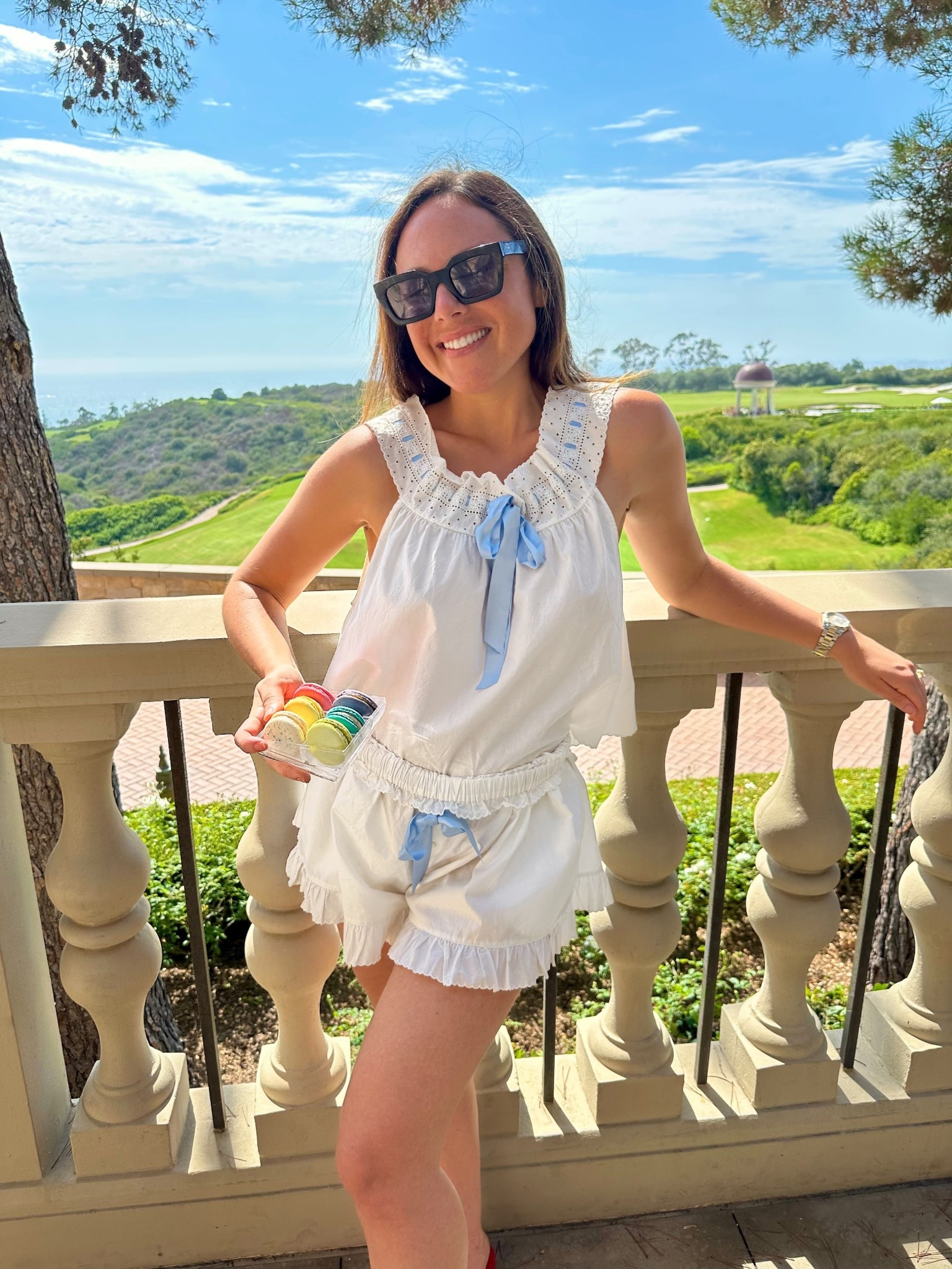 This is the year of Helsa!! And the cutest vintage white summer outfit I’ve ever seen! You can wear it as pajama chic, poolside coverup, or out to a meal with your girlfriends. I wear a size small. It’s a touch big but I roll the shorts and tuck in the top  

#LTKStyleTip #LTKSeasonal #LTKTravel