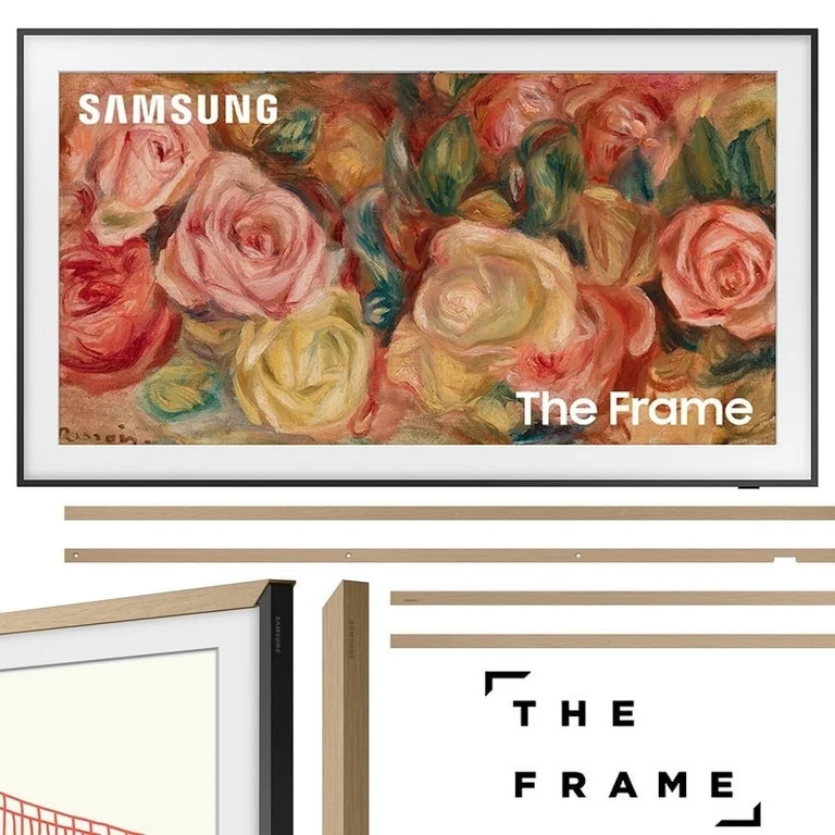 Samsung QN43LS03DAFXZA 43 inch The Frame QLED 4K Smart TV 2024 Bundle with Samsung 43 inch The Fr... | Walmart (US)