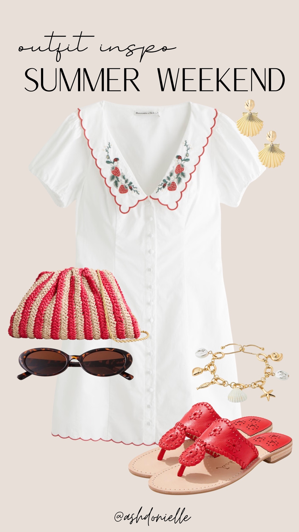 Summer weekend outfit idea

flowy midi dress with sandals
linen matching set with slides
chic romper with wedges
lightweight blouse and denim shorts
silk cami with wide leg pants
pastel sundress with espadrilles
cropped top and maxi skirt combo
tailored shorts with button down shirt
effortless tank dress and sneakers

#LTKootd #LTKSaleAlert #LTKSeasonal