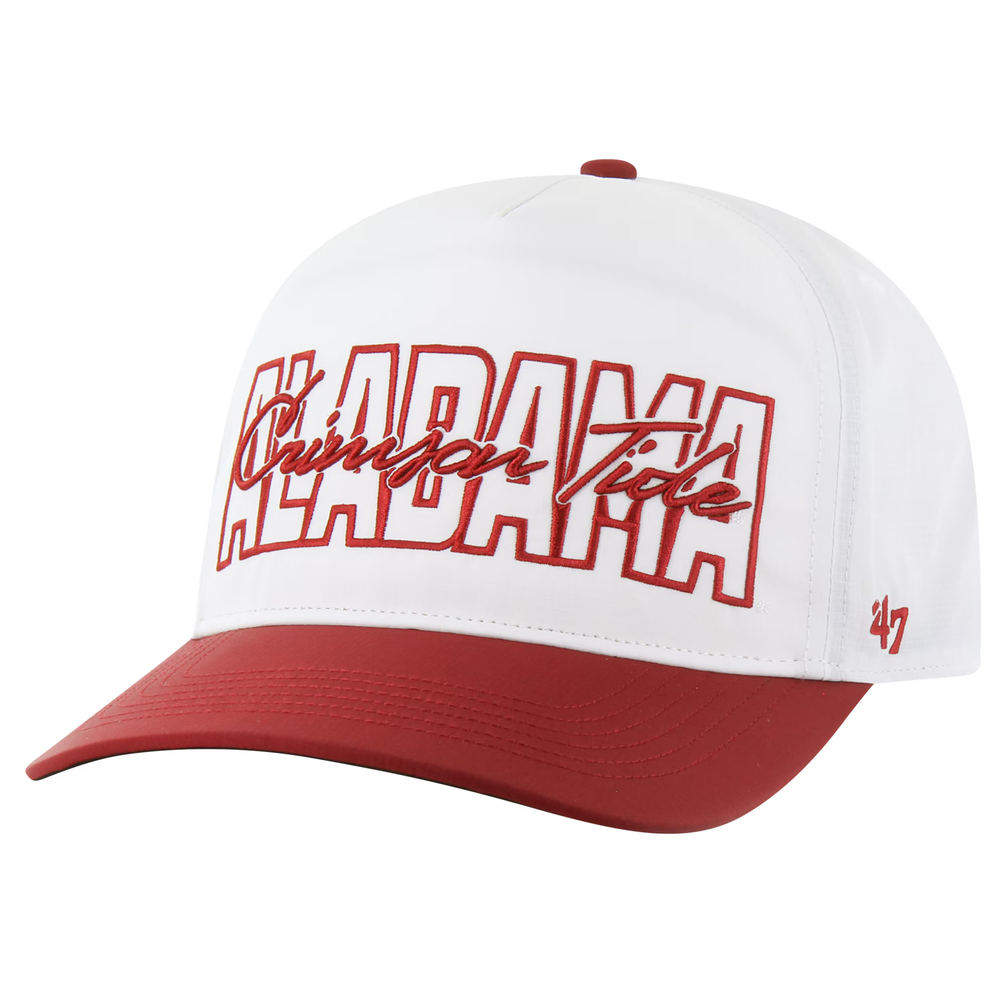 Alabama Crimson Tide '47 Lineman Hitch Adjustable Hat - White | Fanatics