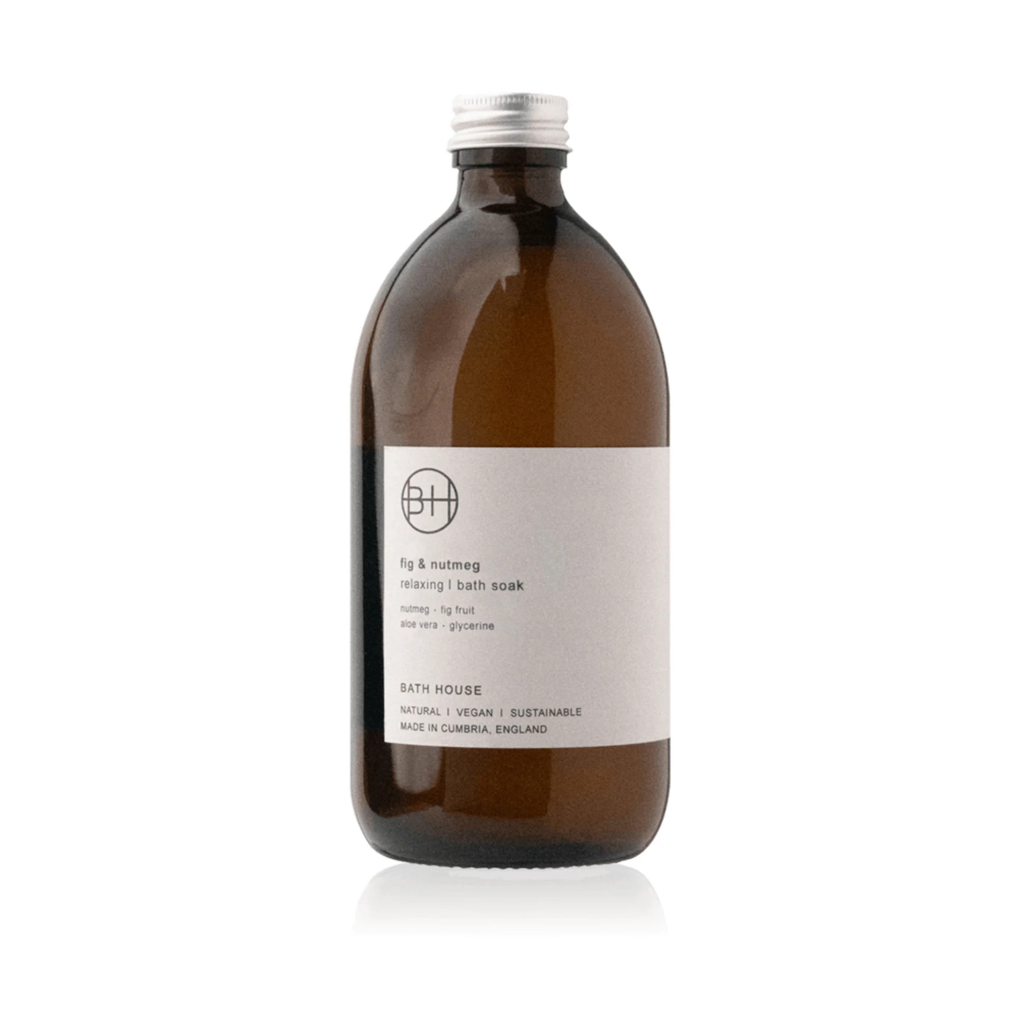 Bath House Fig & Nutmeg - Bath Soak and Foam Bath (500 ml) #10086696 | Smallflower