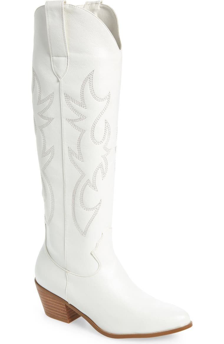 Billini Urson Knee High Western Boot (Women) | Nordstrom | Nordstrom
