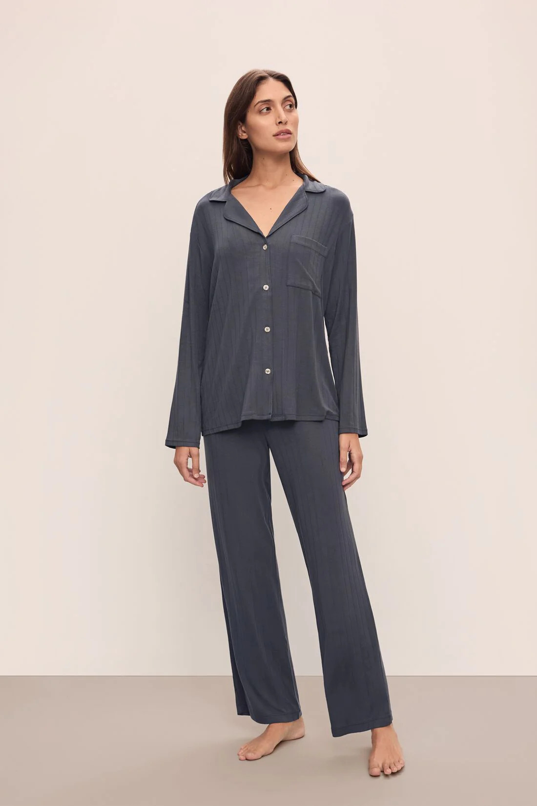 Gisele TENCEL™ Modal Rib Long PJ Set | Eberjey