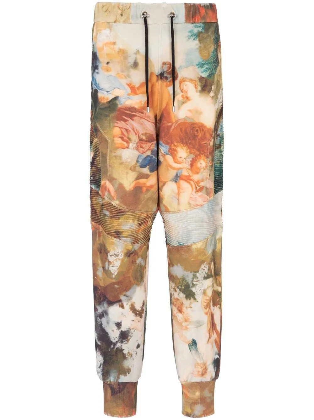 Balmain graphic-print Track Pants - Farfetch | Farfetch Global