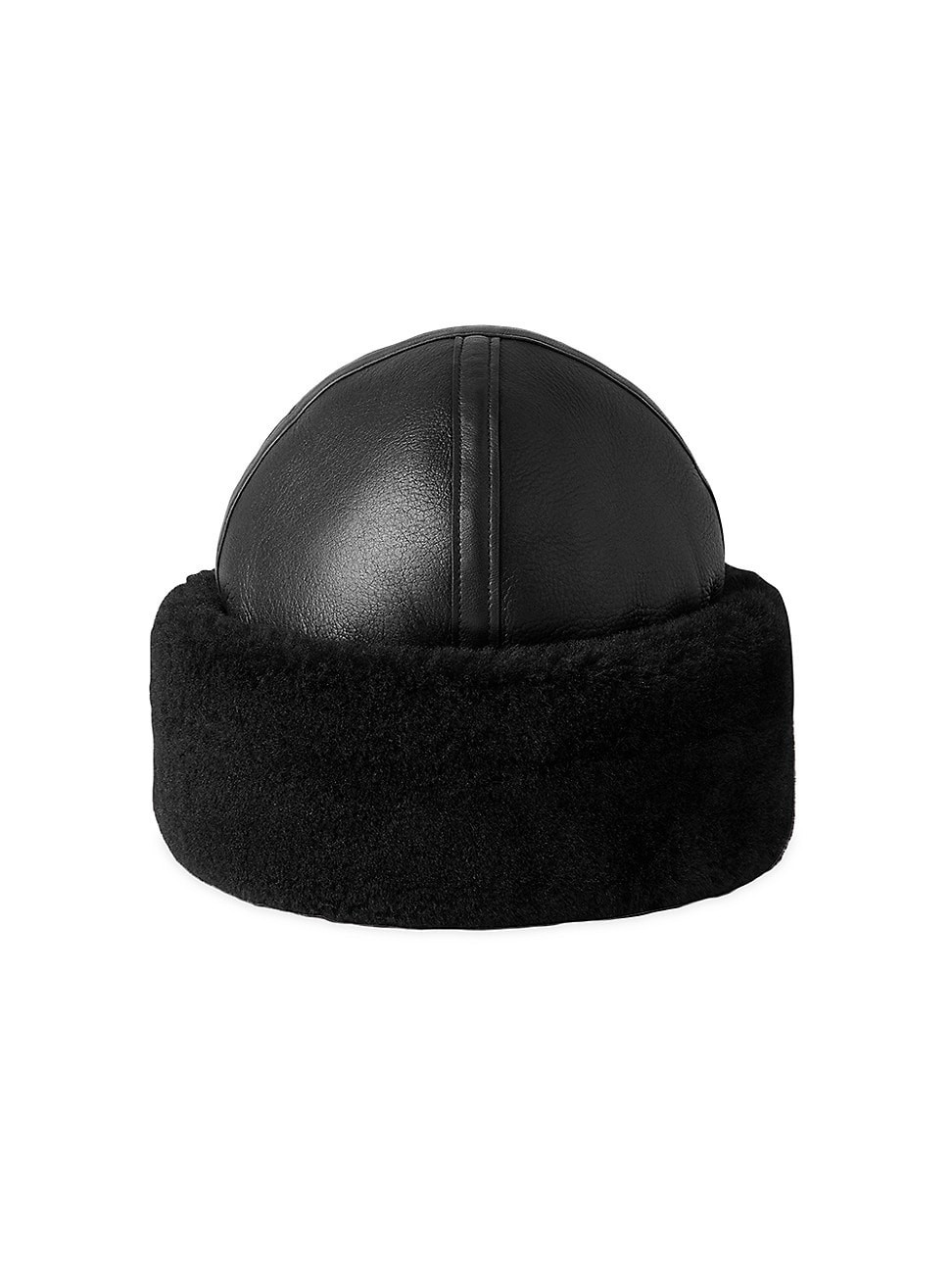 Women's Shearling Winter Hat - Black - Size XS | Saks Fifth Avenue