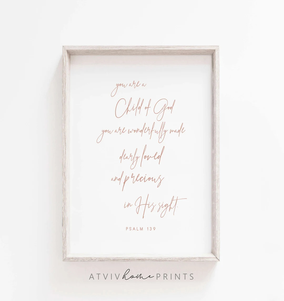You Are a Child of God Print, Nursery Bible Verse Wall Art, Christian Nursery Print, Christian Nu... | Etsy (US)