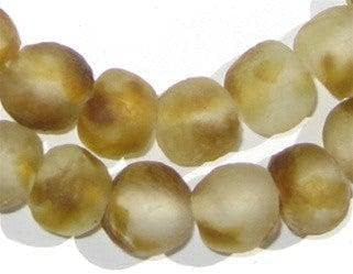 TheBeadChest African Recycled Glass Beads, Strand, for Jewelry Making, Home Decor, Handmade in Gh... | Amazon (US)