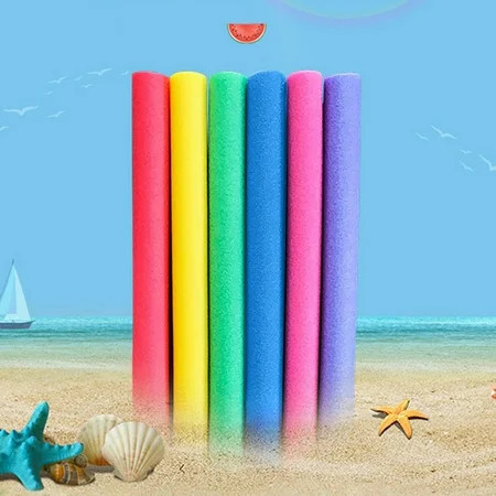 Ftwujt Pool Noodles, Pool Tube, Pool Noodle, Pool Tubes, Pool Noodles Foam, Adult And Children's Hollow Foam Sponge Buoyancy Bar Atmosphere Swimming Props, Yellow, 60in | Walmart (US)