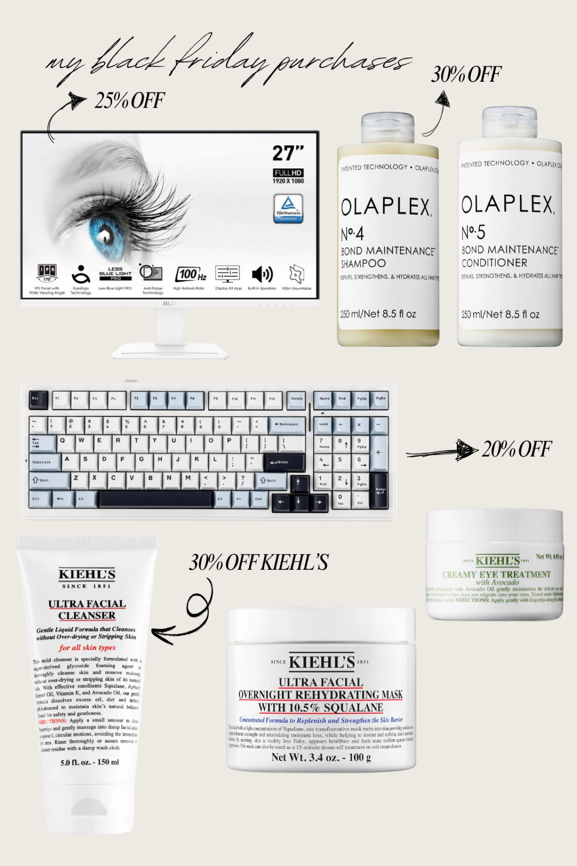 My Black Friday digital haul 🤍 

#LTKHoliday #LTKBeauty #LTKCyberWeek