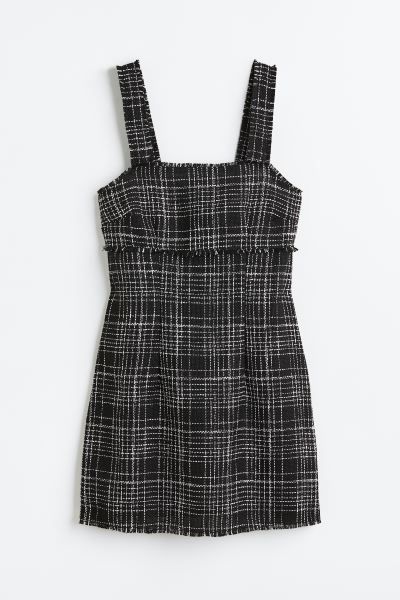 Fringe-trimmed Bouclé Dress | H&M (US + CA)