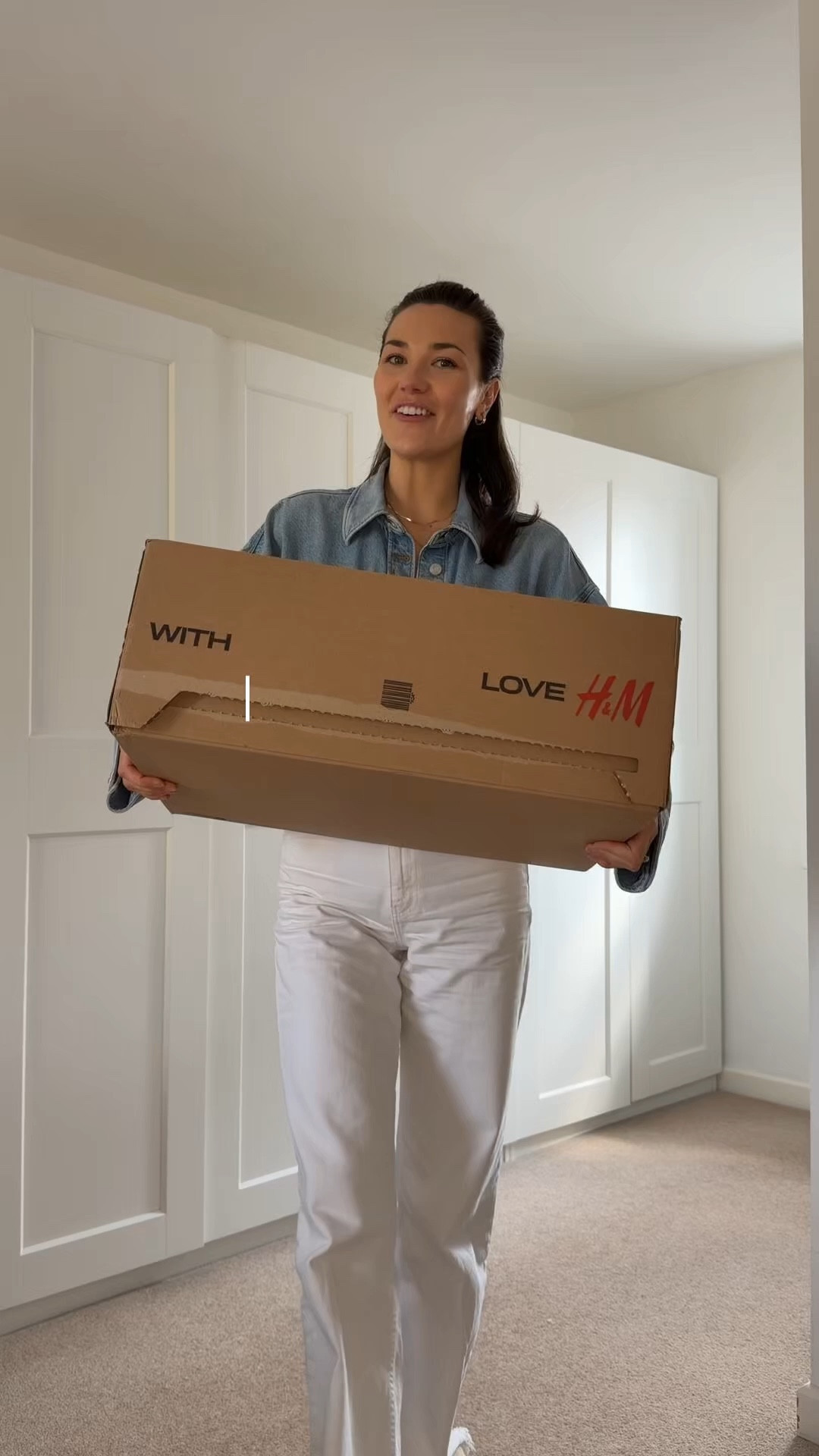 Huge spring summer H&M unboxing #unboxing #haul #summeroutfits 