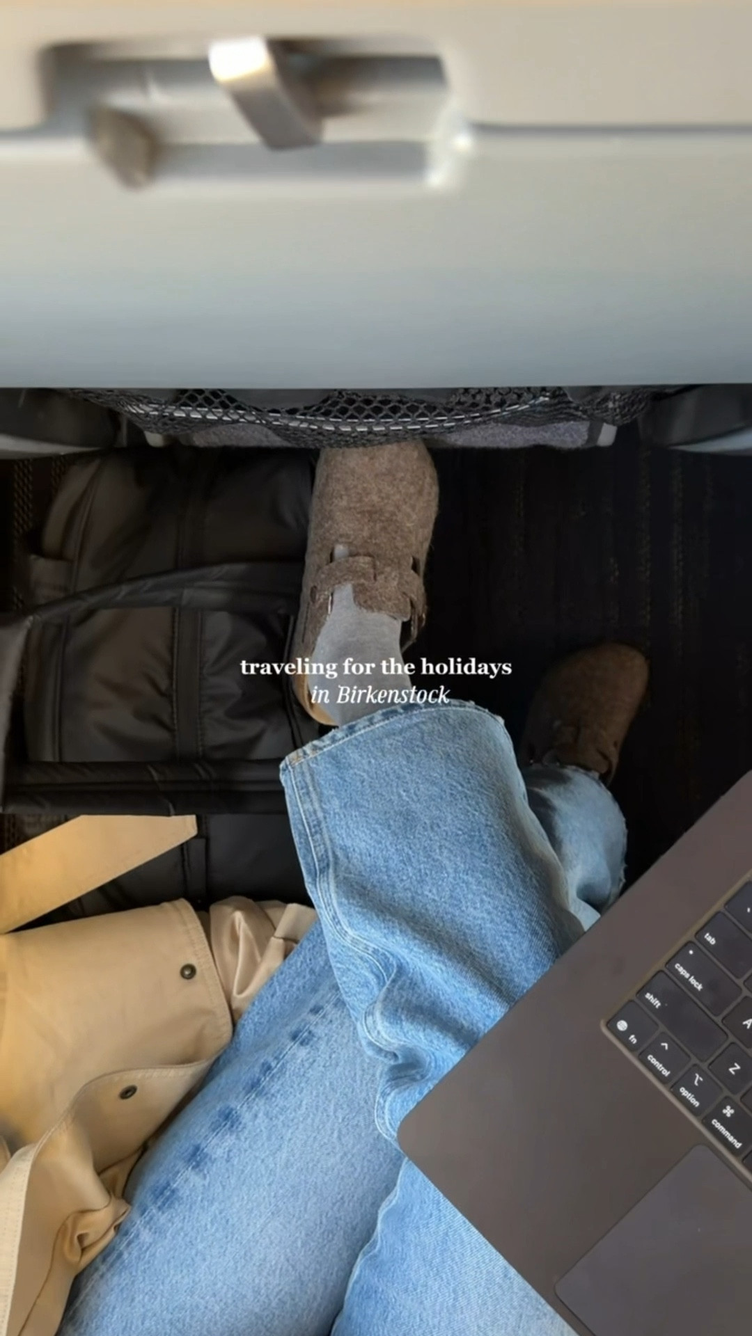 [12/1/25] all the happy feels ☺️ @birkenstockusa #ad

Wearing size EU 35 in color cocoa but also available in gray and green! 

#LTKHoliday #LTKSeasonal #LTKvlog