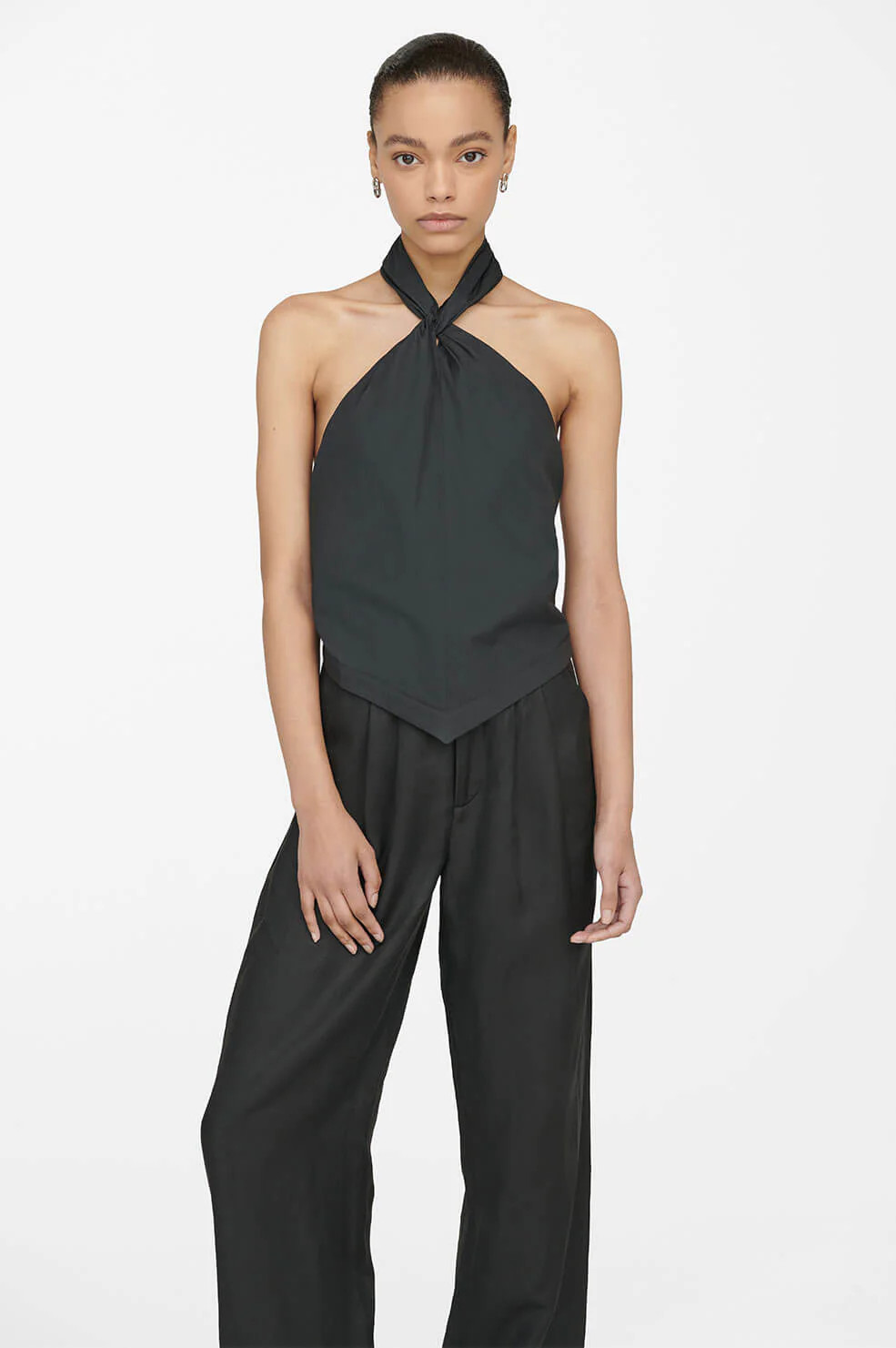 Marilyn Top - Black | Anine Bing