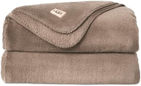 UGG Whitecap Plush Throw Blanket Fleece Lightweight Soft Throw for Couch or Bed Luxury Home Decor... | Amazon (US)