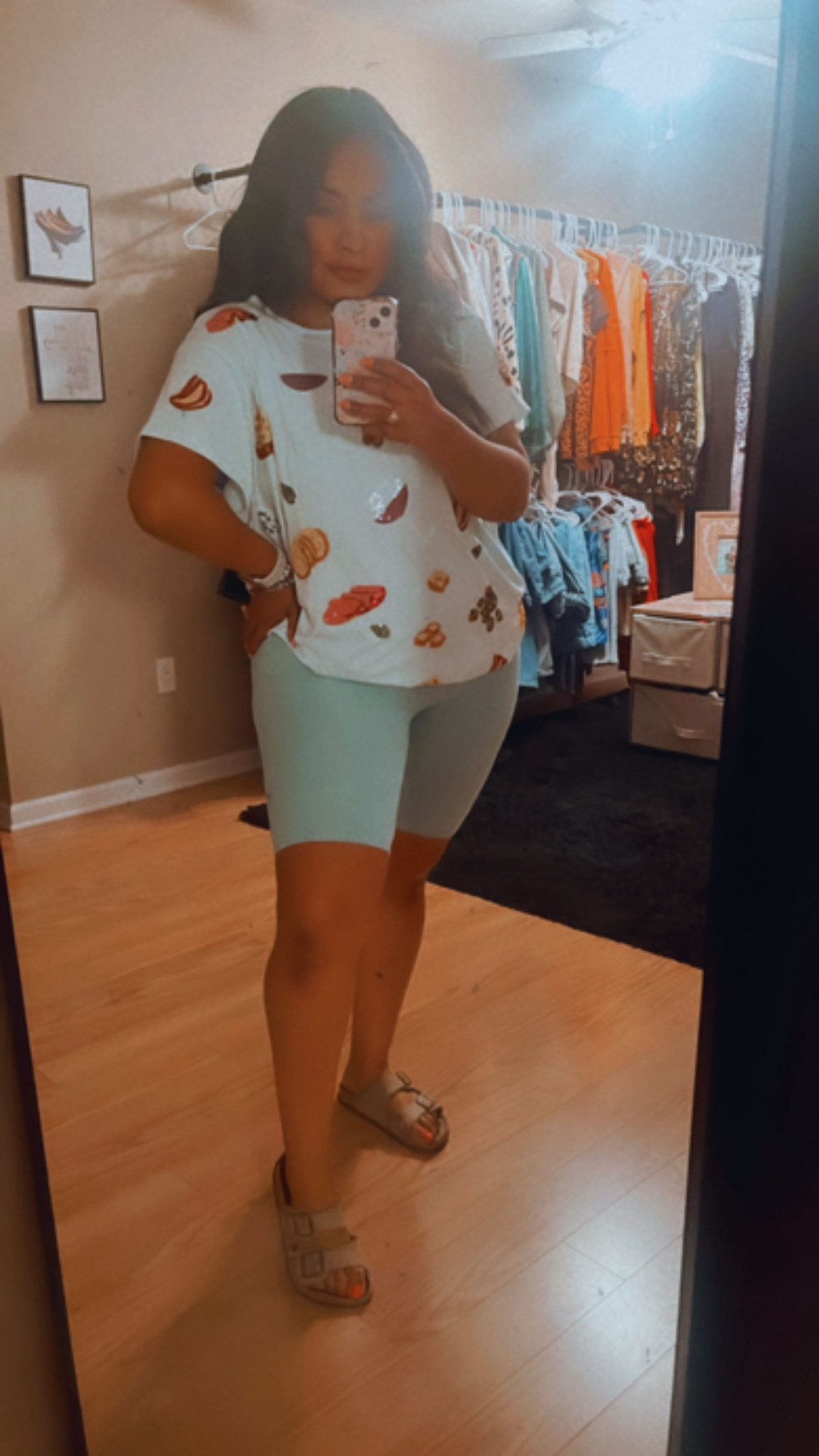 AIRPORT FIT ✈️
the VALLEY here we come 

Shirt// QOS 
Biker Shorts/// so comfy Amazon 

#LTKTravel 

#LTKTravel #LTKSeasonal #LTKMidsize