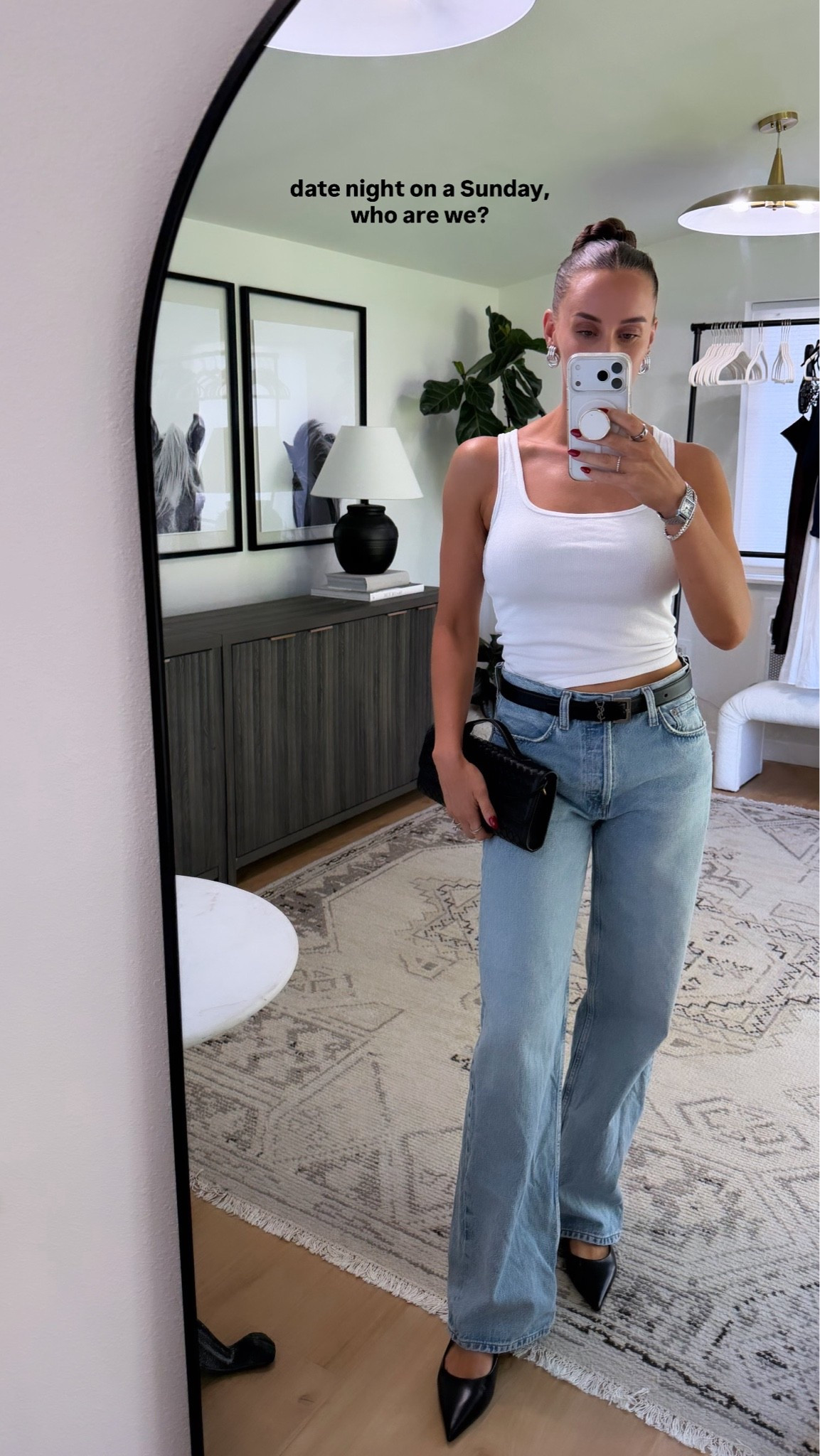 simple date night ‘fit 🔥 

tank: M
Jeans: 27

#LTKootd #LTKgrwm #LTKTall
