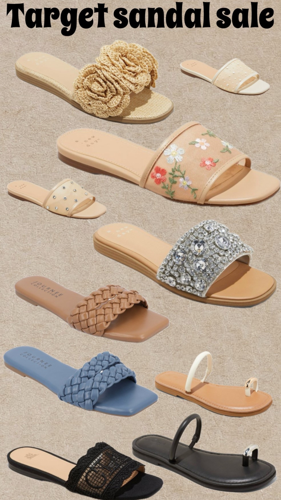 Target sandals are currently 25% off🤩🤩

Spring sandals summer sandals Easter outfit Easter shoes nude sandals blue sandals black sandals floral sandals brunch 

#LTKSeasonal #LTKFindsUnder50 #LTKSaleAlert