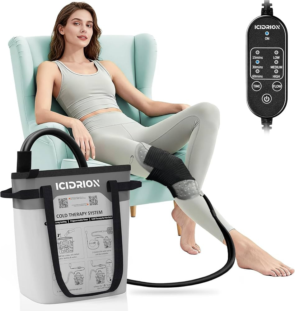 Cold Therapy Machine, Programmable Ice Machine for Knee After Surgery, Portable Knee Replacement ... | Amazon (US)