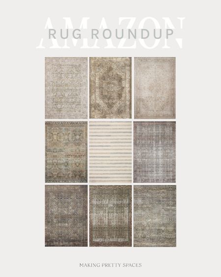 Rug roundup, loloi rug, amazon rugs, runners, area rug, oversized rug, neutral rug, home decor, amazon home, kids rug

#LTKstyletip #LTKfamily #LTKsalealert