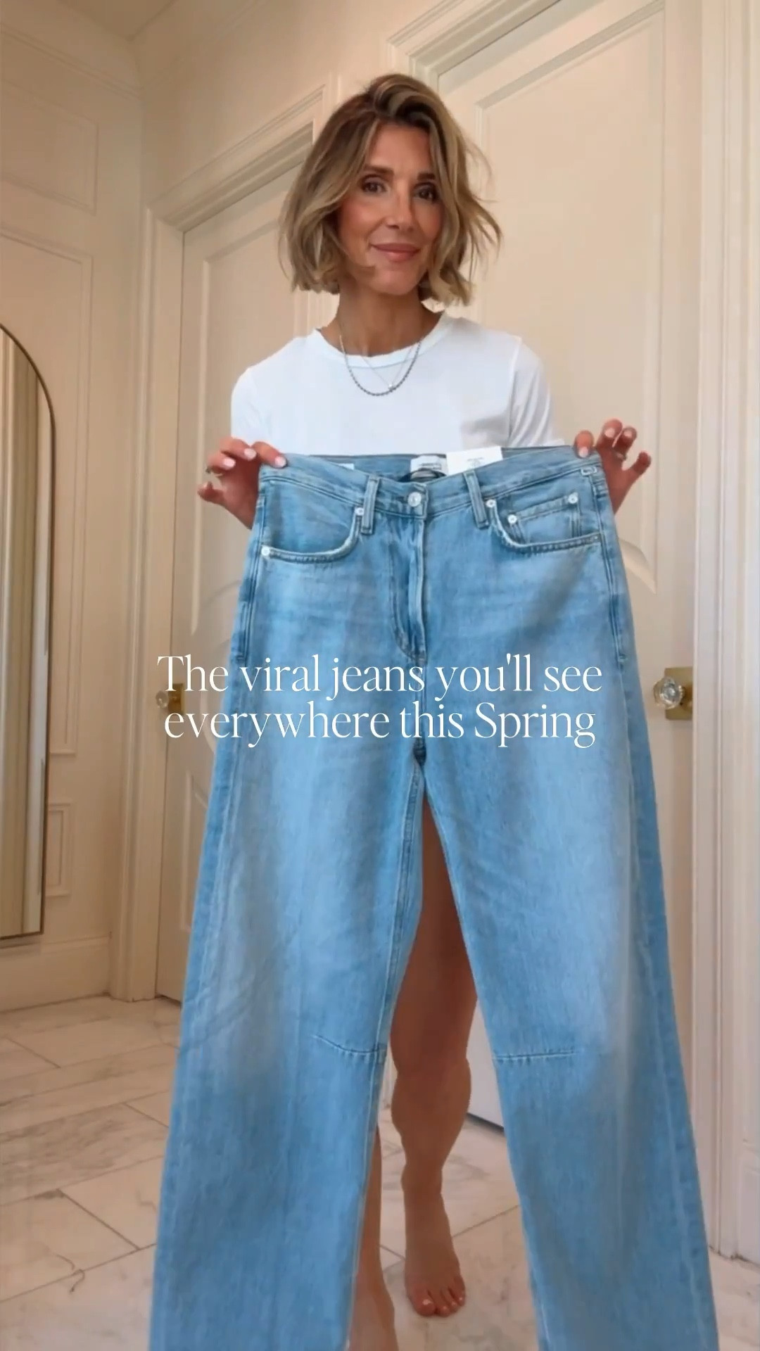 So happy these jeans are back 🤍
Flattering, easy to style, and fit TTS (I’m in a 25).

Definitely a pair you’ll wear on repeat.

#LTKootd #LTKmomlife