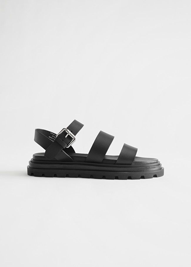 Chunky Sole Leather Sandals | & Other Stories (EU + UK)