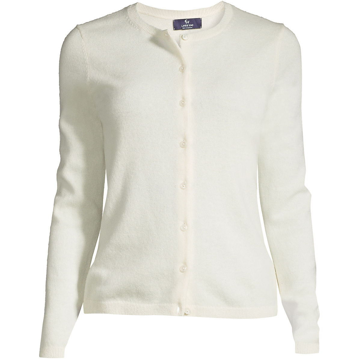Women's Plus Size Cashmere Cardigan Sweater | Lands' End (US)