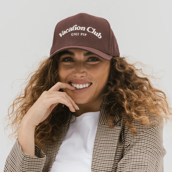 Vacation Club Canvas Trucker | Gigi Pip
