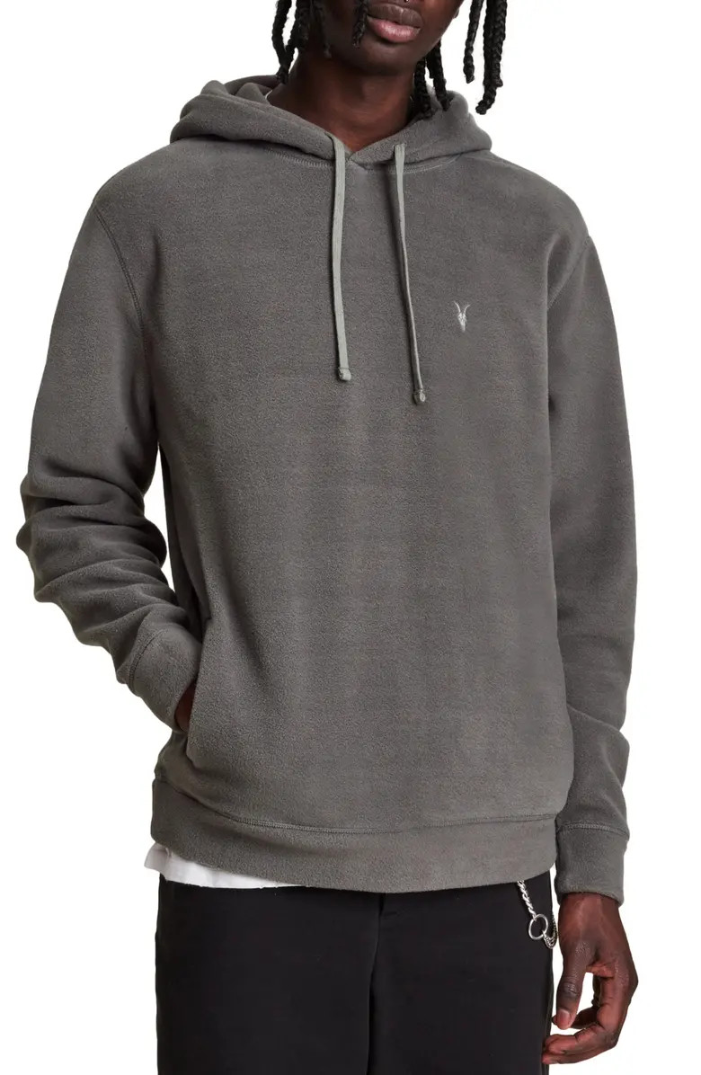 AllSaints Torin Fleece Hoodie | Nordstrom | Nordstrom
