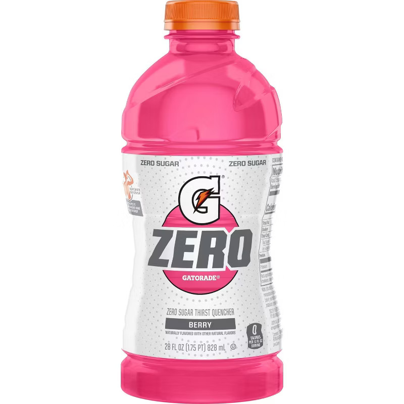 Gatorade G ZERO Berry Sports Drink - 28 fl oz Bottle | Target