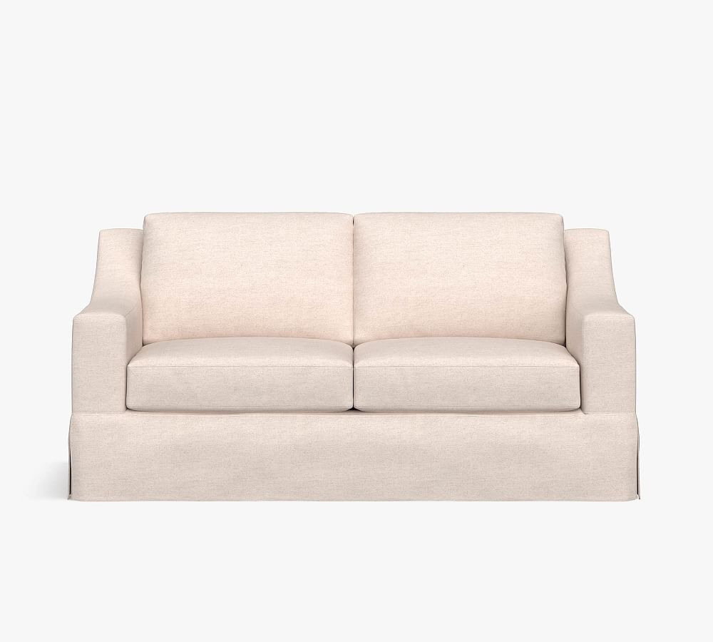 York Slope Arm Slipcovered Sofa | Pottery Barn (US)