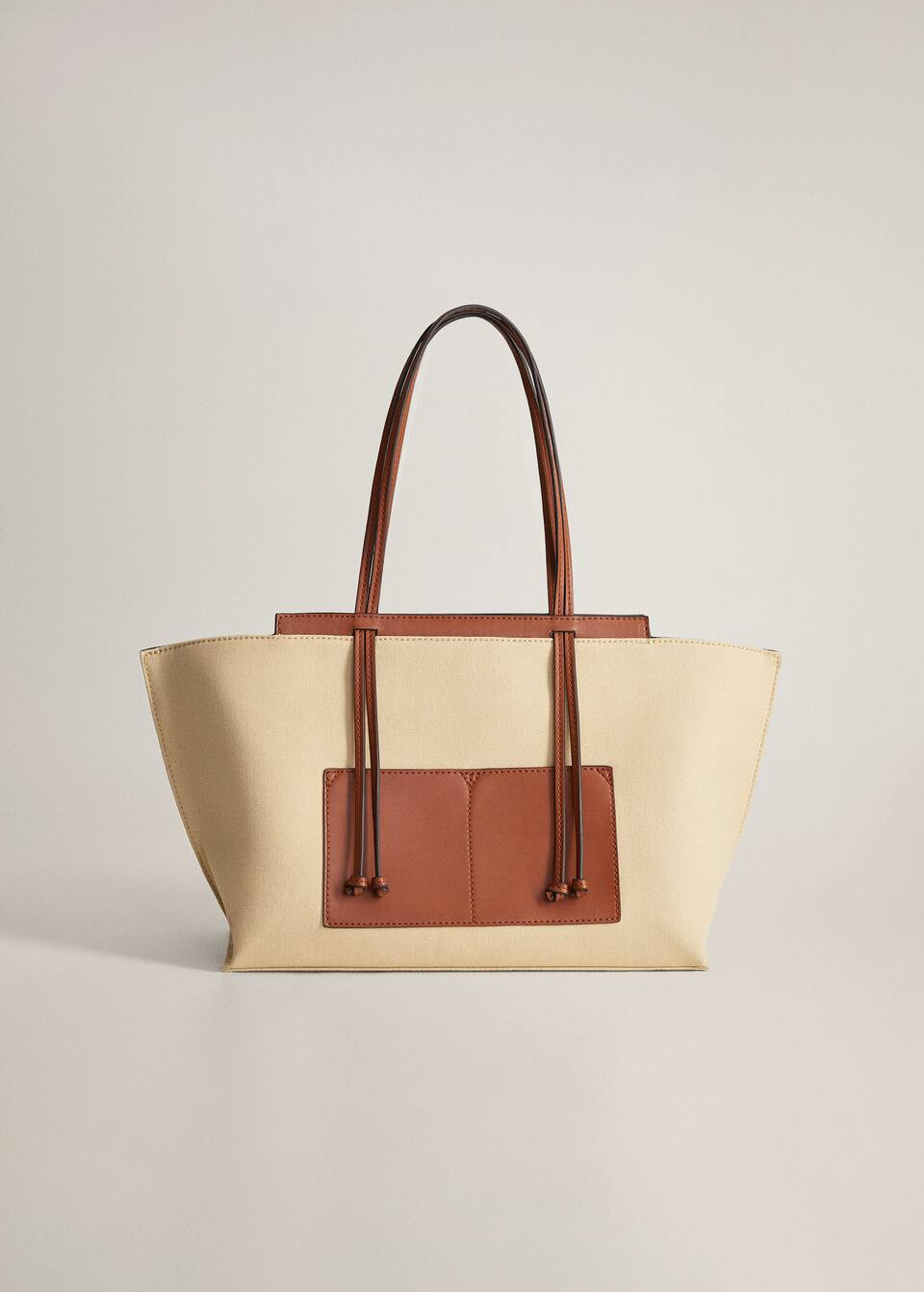 Cotton shopper bag | MANGO (US)