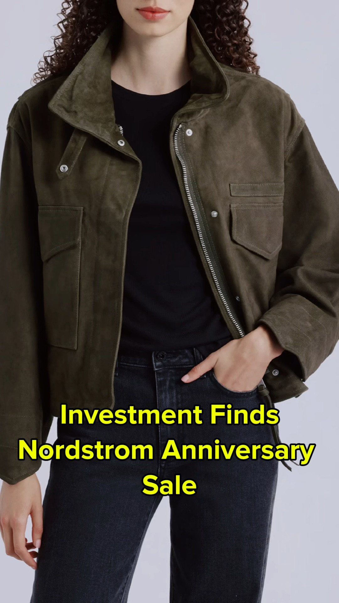 The foundation of a forever wardrobe 🍂✨ Investing in quality over quantity this season with pieces that only get better with age. 

Nordstrom Anniversary Sale offers: A buttery leather jacket and a rich suede tote the ultimate fall power couple. Add a touch of sparkle with fine jewelry and a pair of classic designer frames, and you’re set for years to come. These aren’t just trends—they’re heritage pieces.

#LTKOver40 #LTKSaleAlert #LTKSeasonal