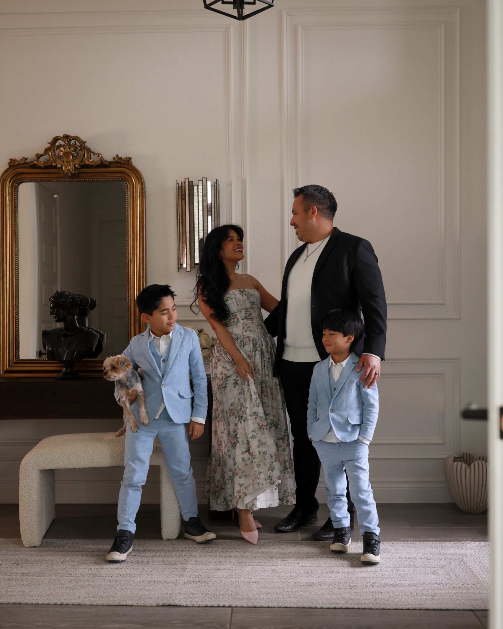 Wearing size small A-C in the dress. If you’re in between sizes I recommend sizing up! 

#LTKootd #LTKPetite #LTKKids