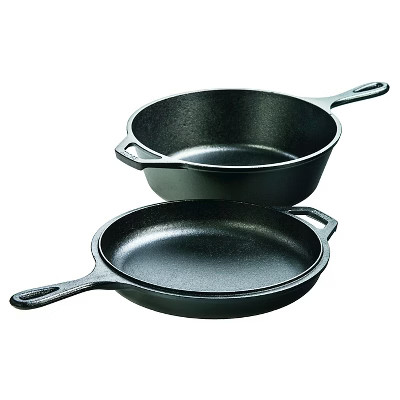 Lodge 3.2qt Cast Iron Combo Cooker | Target