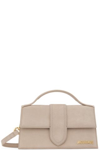 Beige Les Classiques 'Le Grand Bambino' Bag | SSENSE