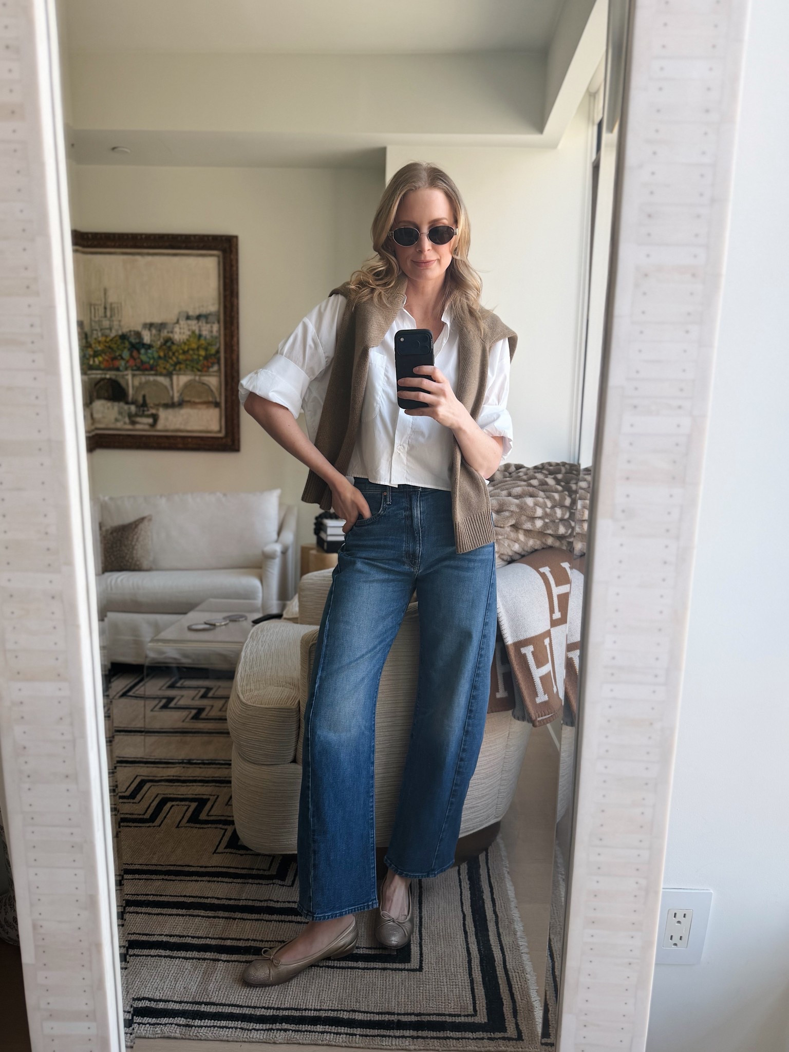 Today’s look! Flats are Chanel ✨

#LTKootd