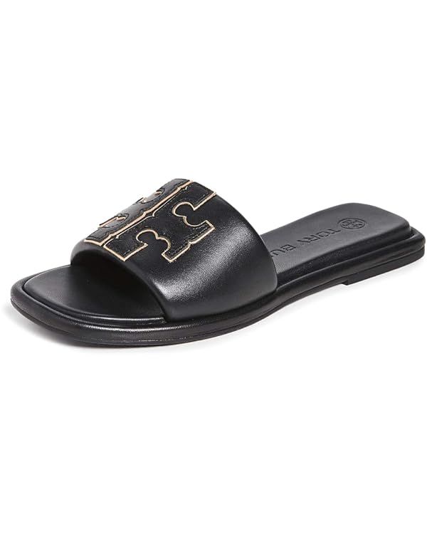 Tory Burch Women's Double T Sport Slides | Amazon (US)