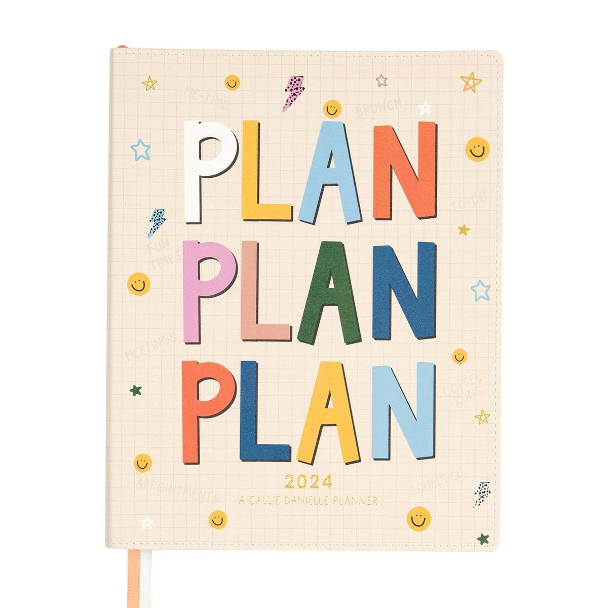 Callie Danielle 2024 Planner 8.5"x11" Weekly/Monthly Plan Plan Plan | Target