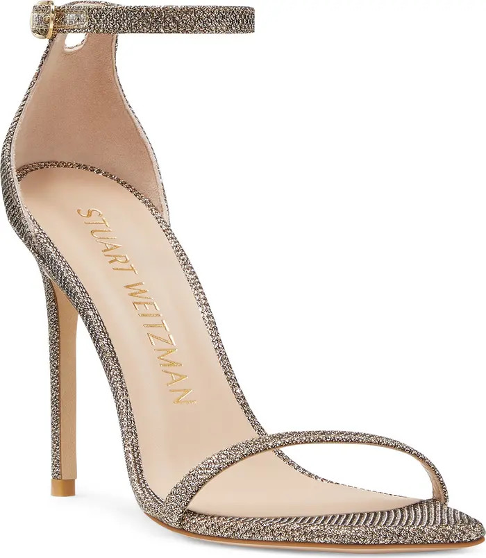 Stuart Weitzman Nudistcurve Ankle Strap Sandal | Nordstrom | Nordstrom