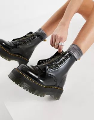 Dr Martens Sinclair vegan boots in black | ASOS | ASOS (Global)