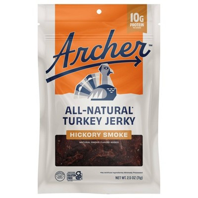 Archer Jerky Hickory Smoked Turkey - 10g Protein - 2.5oz | Target