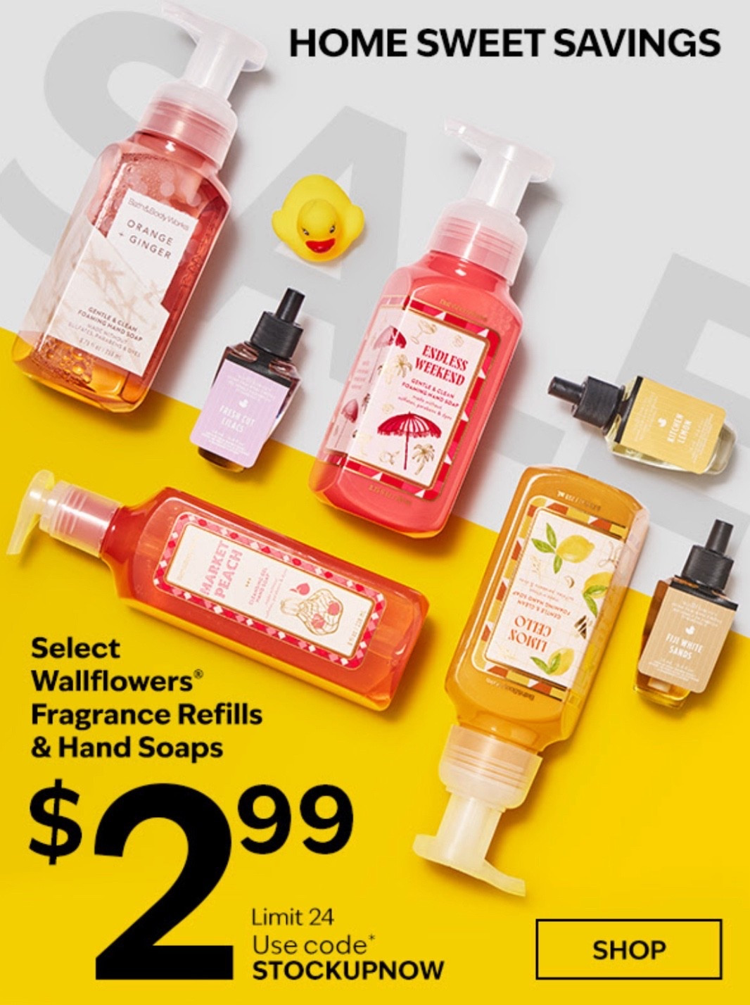 Bath & Body Works has Hand Soaps & Wallflowers on sale for only $2.99 today! Best pricing of the year for both - great time to stock up heading into the new year. 

#LTKSaleAlert #LTKBeauty #LTKHome