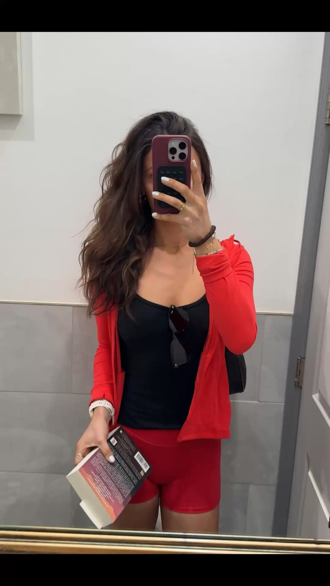 Red Summer workout set❤️‍🔥