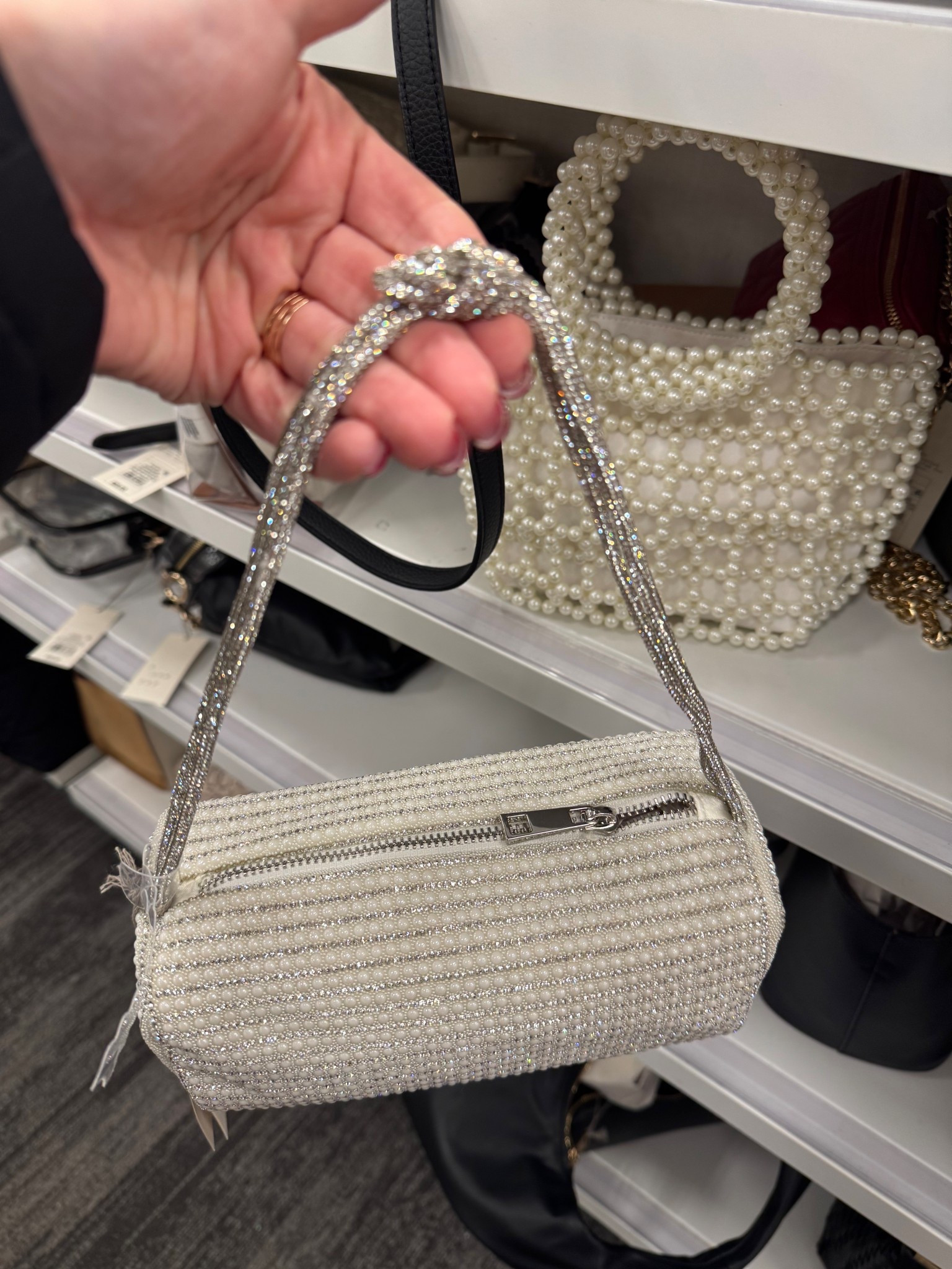 New Year’s Eve purse / Mini Embellished Boxy Barrel Bag - A New Day™

#LTKootd #LTKHoliday #LTKFindsUnder50