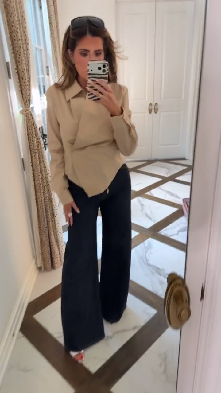 Business casual outfit for fall!! Comes in two other colors! I’m wearing a small top and 26 in jeans! 🫶🏻

Nordstrom fashion, Nordstrom finds, Fall outfits women, Fall fashion hauls, Business casual workwear, Date night outfits, Gemme Beauty, Emily Gemma