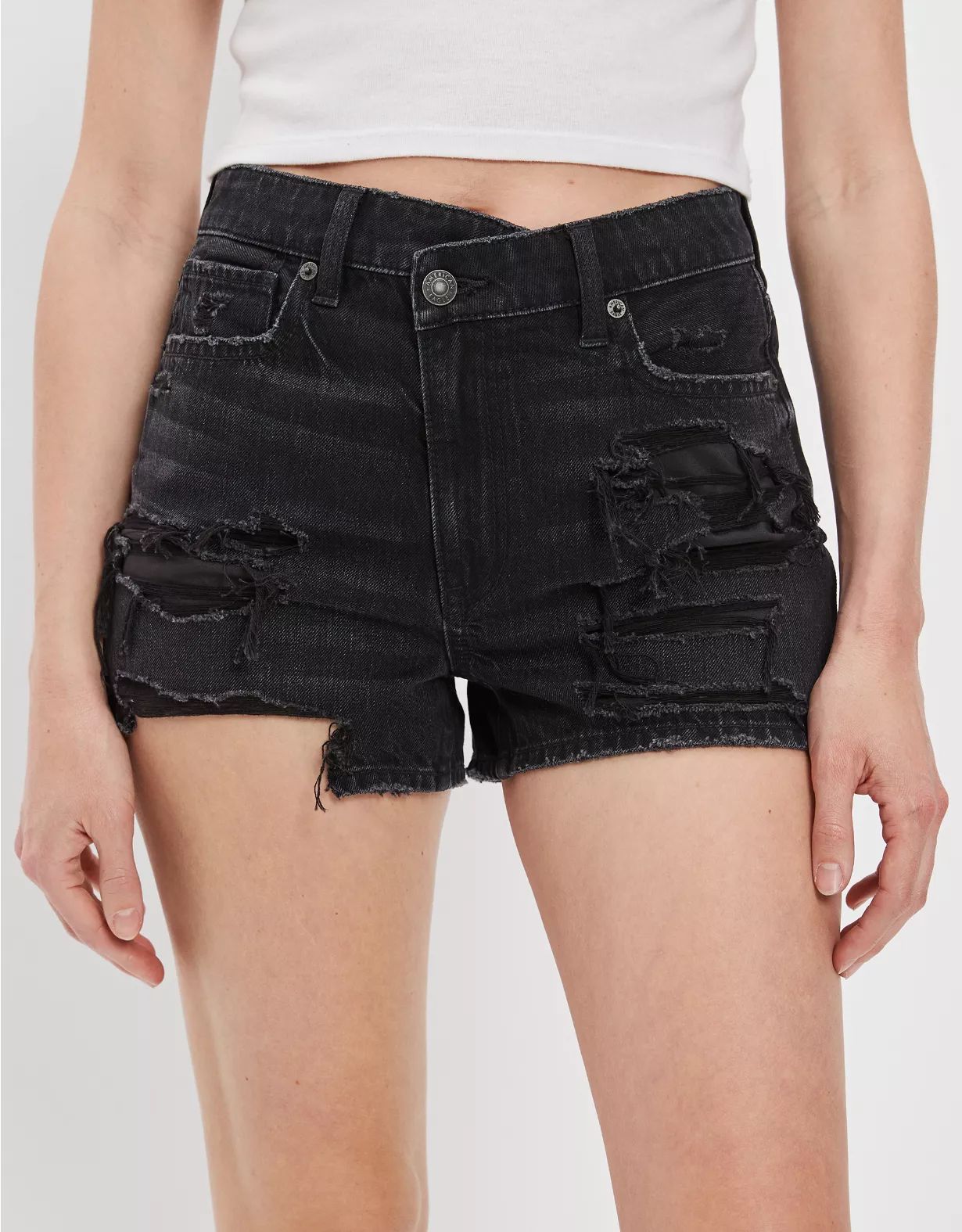 AE Denim Mom Short | American Eagle Outfitters (US & CA)