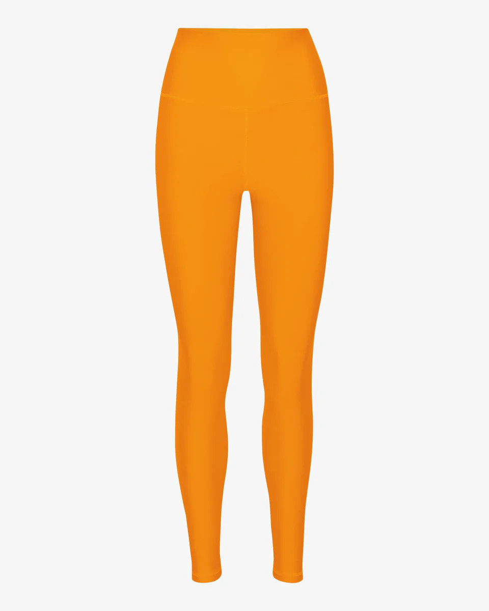 Active High-Rise Legging - Sunny Orange | Colorful Standard