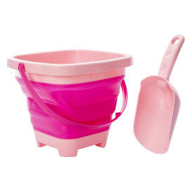 Collapsible Bucket With Shovel 8.5in x 6in | Five Below